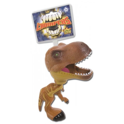 Toy for Cars - Wild Republic - Chompers T-Rex Brown - 88254